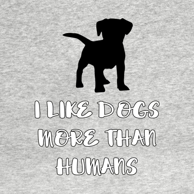 I like dogs more than humans by PenDigital